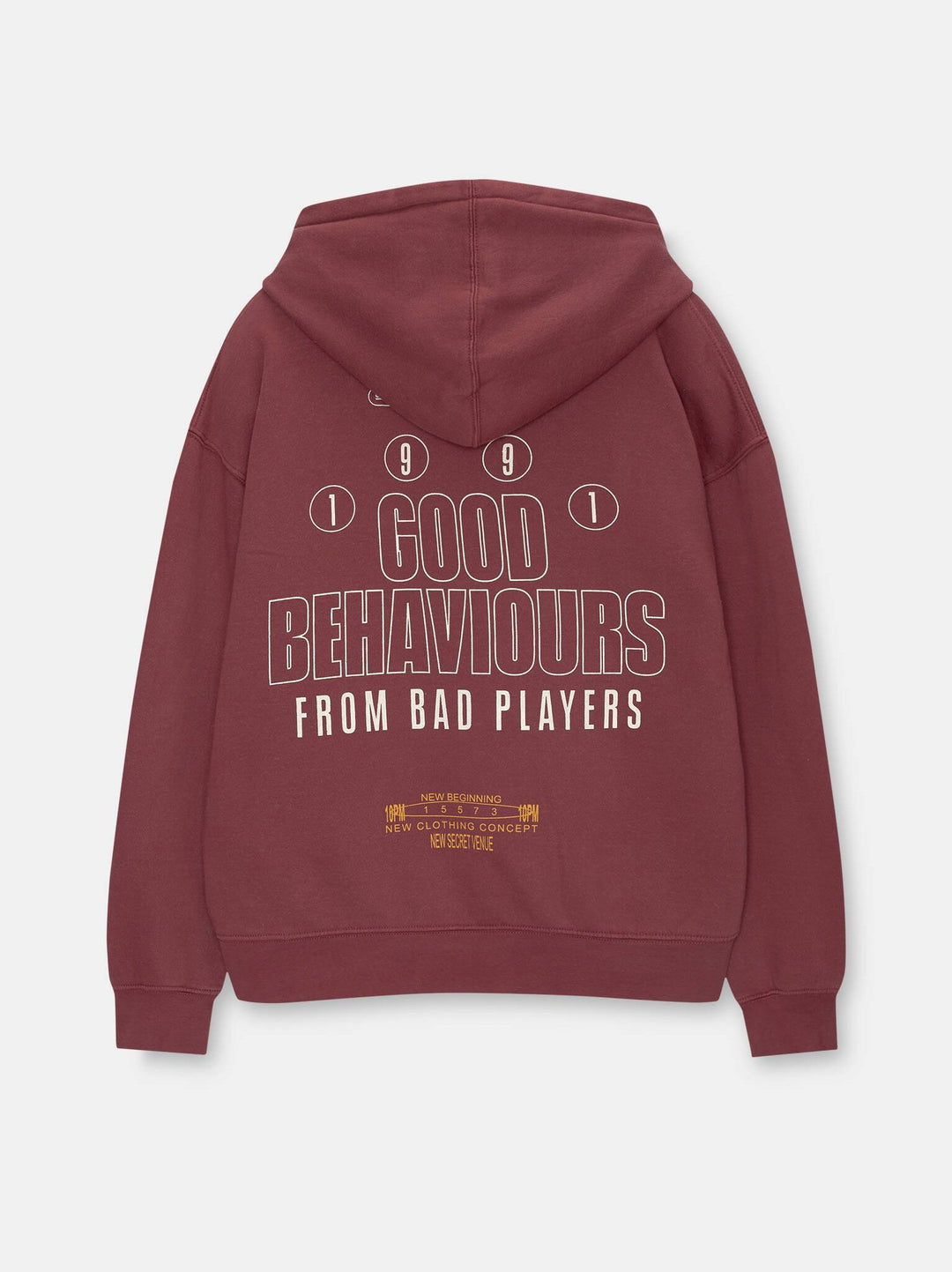 Moudda PULL & BEAR - Sweat Capuche Lavé - Bad Players - Tunisie 3
