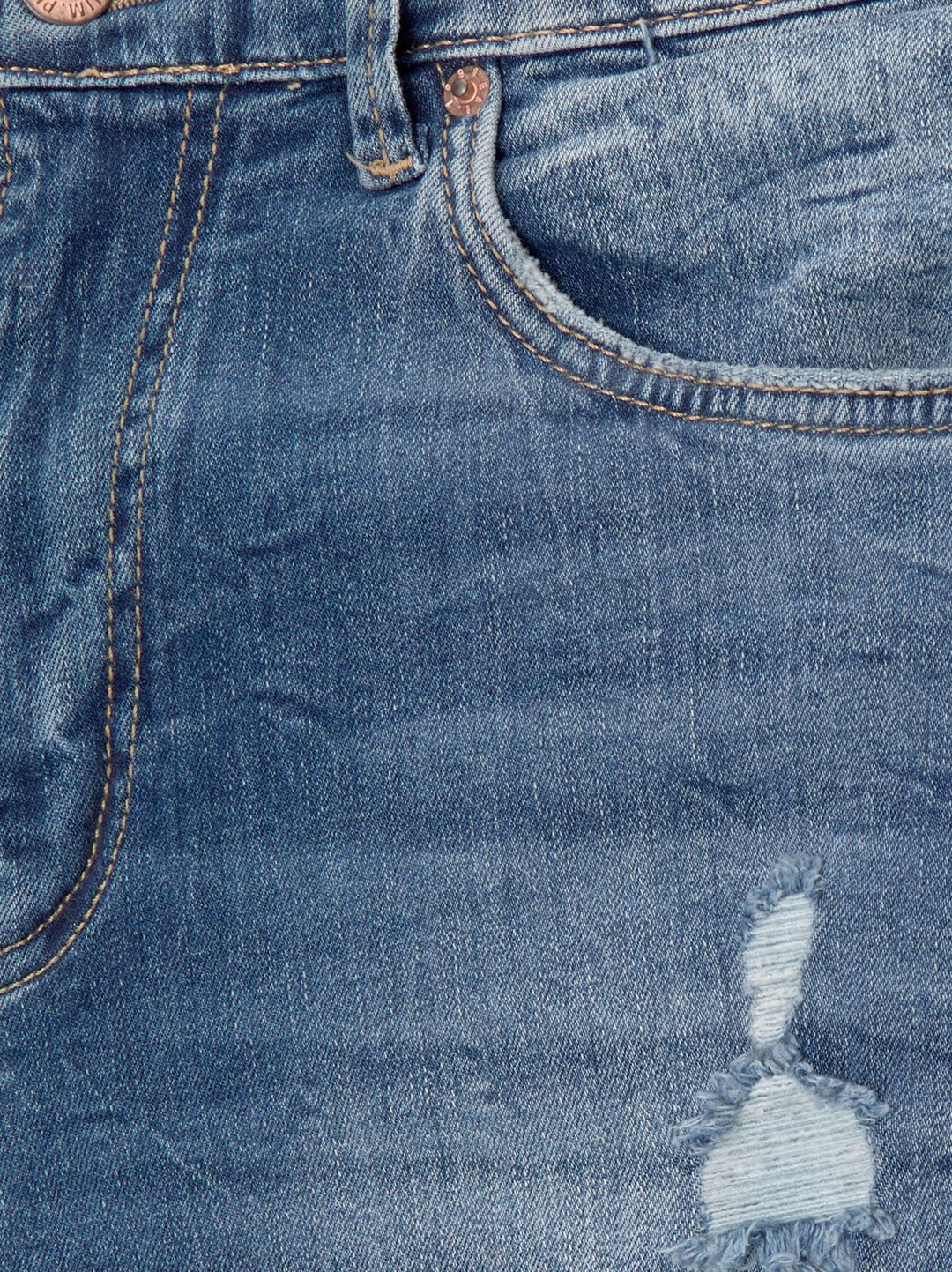 Moudda PULL & BEAR - Pantalon Denim Skinny Déchiré TK IN - Tunisie 4