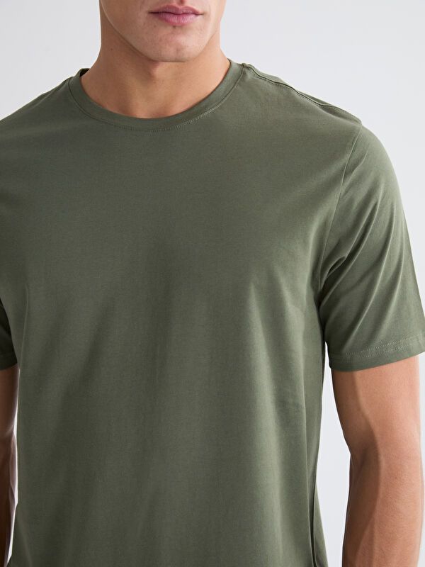 Moudda LC Waikiki - T-shirt basique col rond manches courtes en jersey pour Homme - Tunisie 3