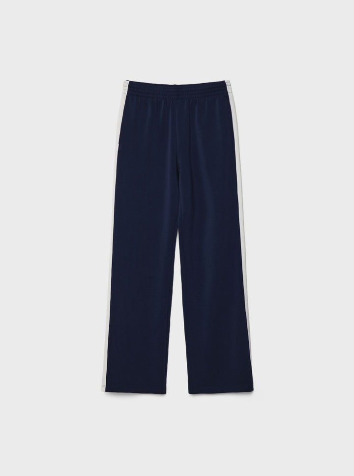 Moudda STRADIVARIUS - Pantalon Sport Palazzo Toucher Doux avec Bande Latérale - Tunisie 4