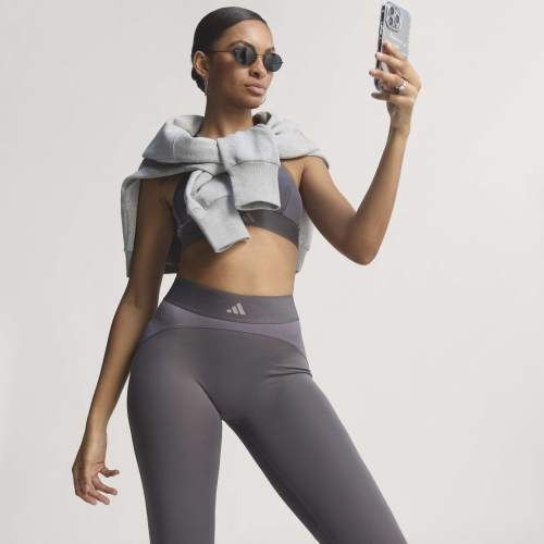 Moudda Adidas - Legging long brillant Hyperglam - Tunisie 5