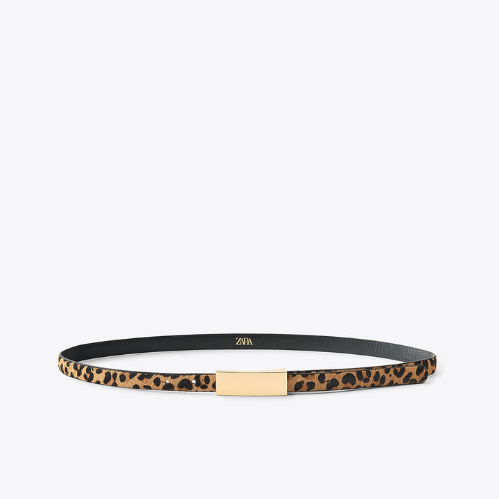 Moudda ZARA - Ceinture - Léopard & 2cm - Tunisie 1