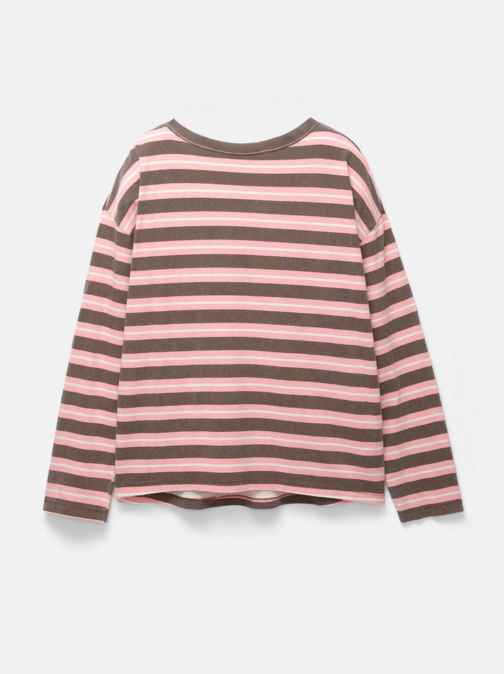 Moudda PULL & BEAR - T-Shirt Oversize - Rayures Lavées - Tunisie 3