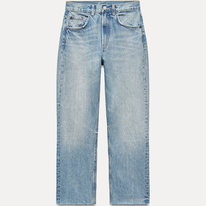 Moudda ZARA - Pantalon droit taille haute longueur cheville - Tunisie 2
