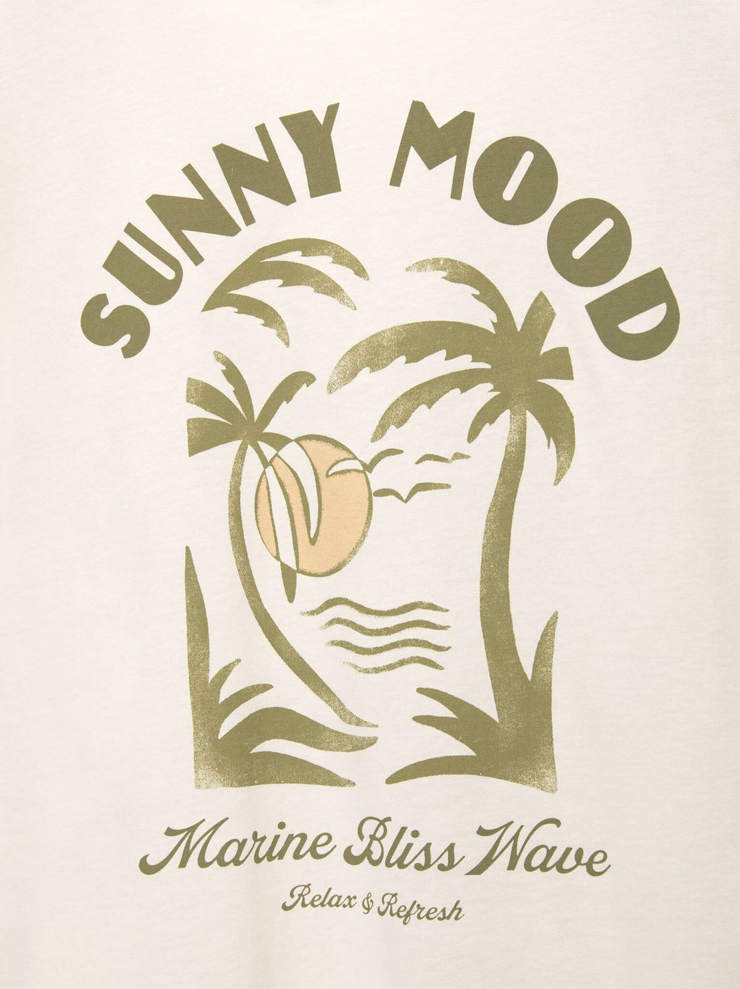 Moudda PULL & BEAR - Body Graphique Rétro Palmiers - Tunisie 3