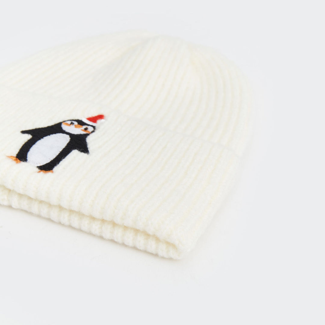 Moudda LC Waikiki - Béret tricot Femme Ecru - Tunisie 3