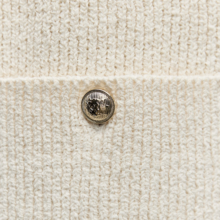Moudda ZARA - Beige – gilet marin bouton doré - Tunisie 4