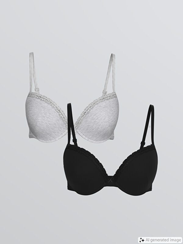 Moudda LC Waikiki - Soutien-gorge basique Femme Noir - Tunisie 1