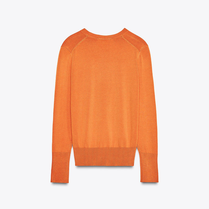 Moudda ZARA - Pull Basic - Col Caja, Bouton Doré & Poignet - Tunisie 2