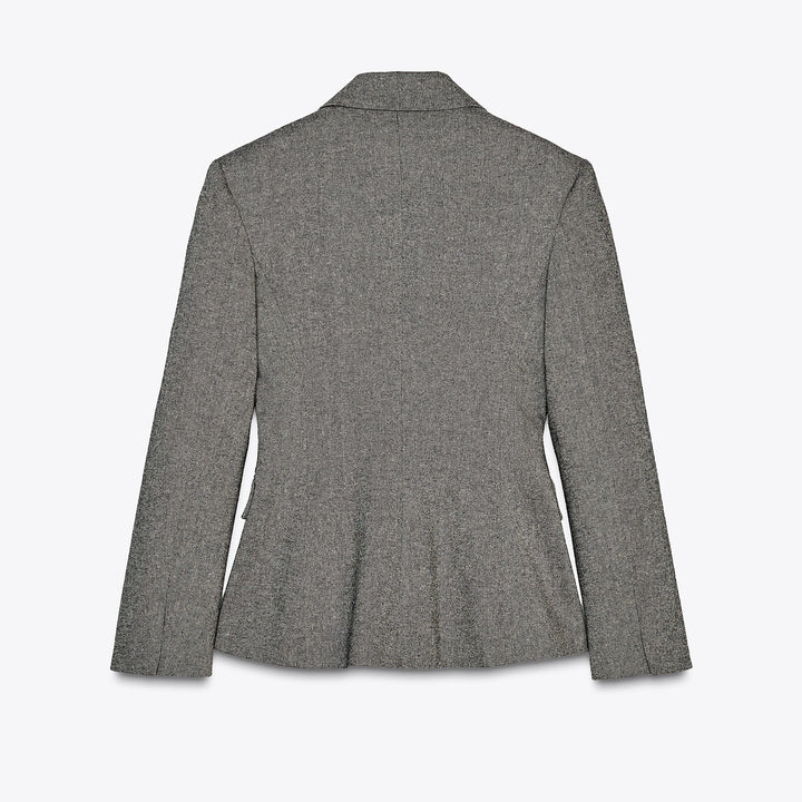 Moudda ZARA - Ensemble Blazer - Aspect Moucheté & Croisé Asymétrique - Tunisie 2