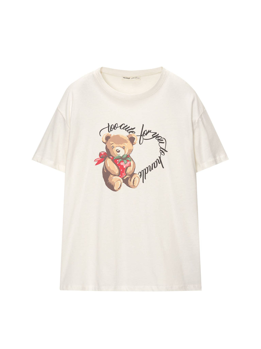Moudda PULL & BEAR - Body Graphique Ours et Textes - Tunisie 1