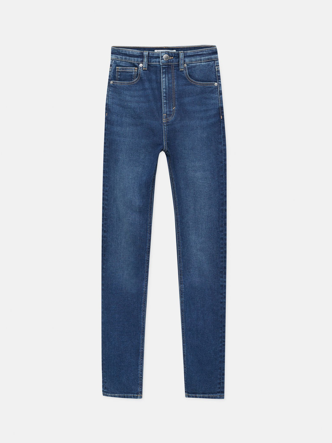 Moudda PULL & BEAR - Pantalon Skinny Super Taille Haute Blanc - Tunisie 1