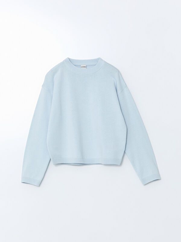 Moudda LC Waikiki - Pull en tricot Fille Bleu clair - Tunisie 1