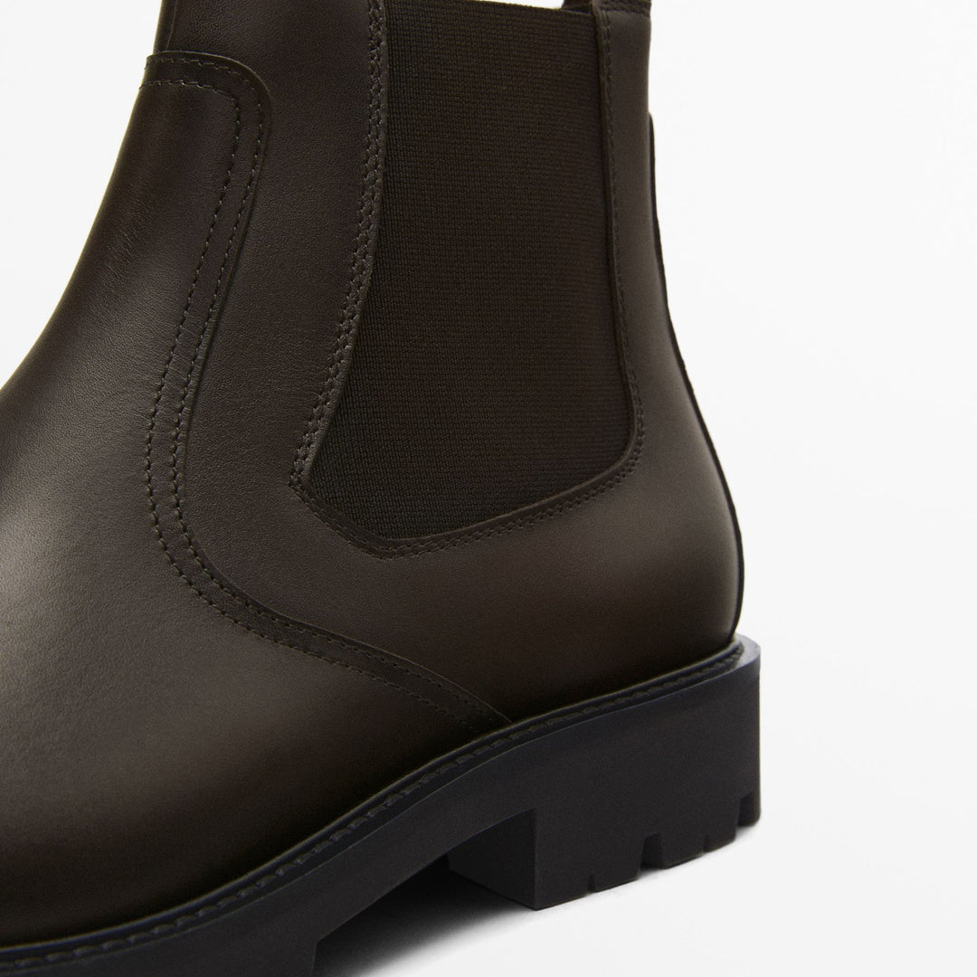 Moudda Massimo Dutti - Bottine élastiquée nappa - Tunisie 7