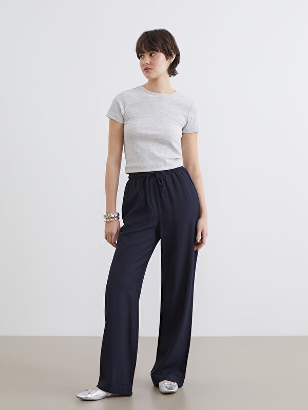Moudda LC Waikiki - Pantalon fin en tissu pour Femme - Tunisie 1