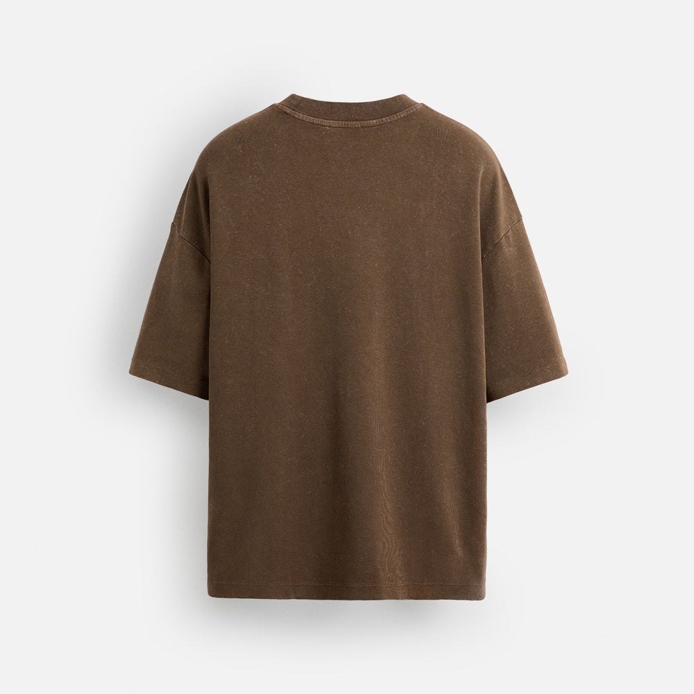 Moudda ZARA - T-Shirt Relax - Lavé & Interlock - Tunisie 2