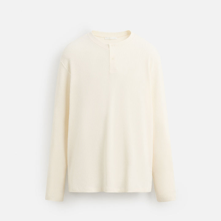 Moudda ZARA - T-Shirt Henley - Côtes - Tunisie 1