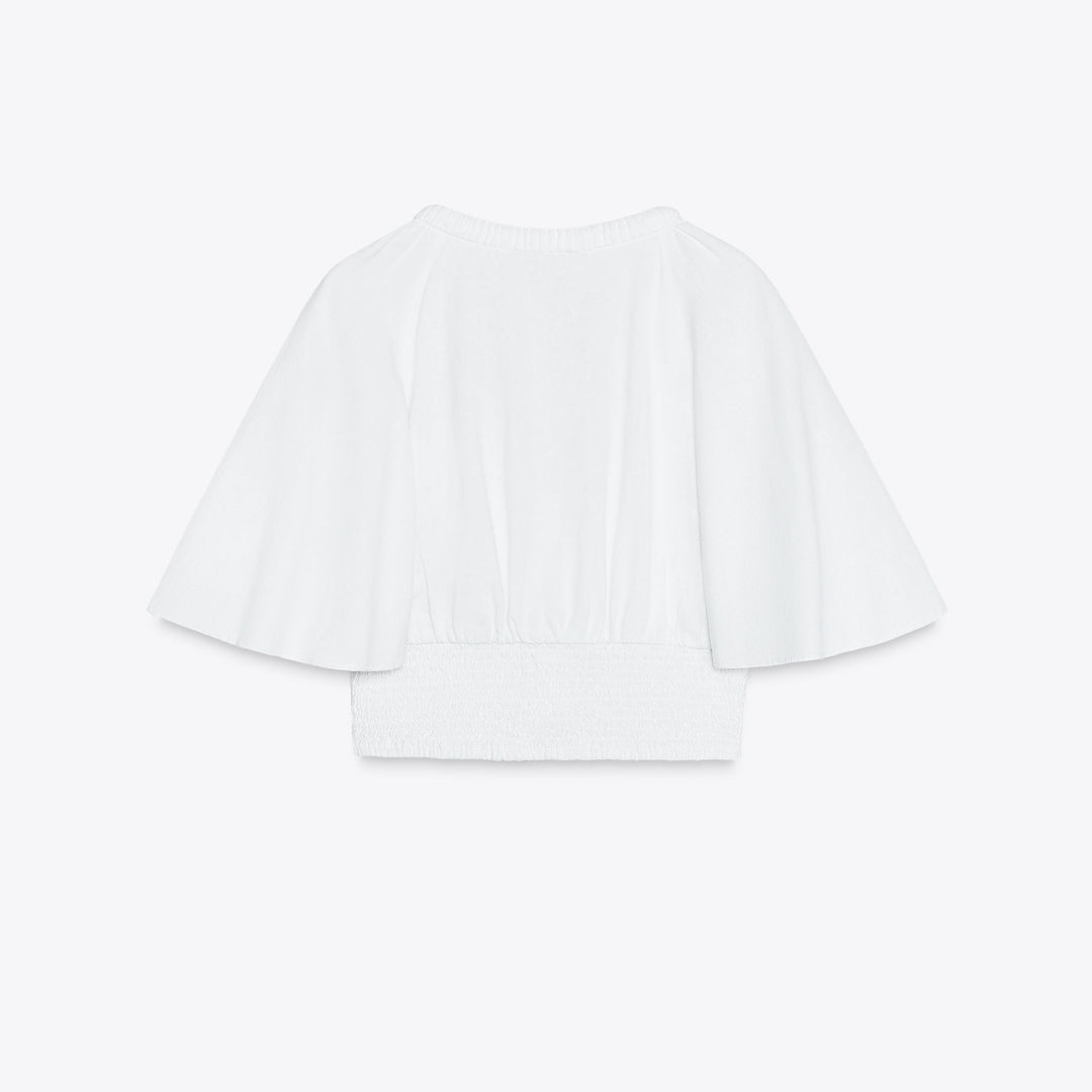 Moudda ZARA - Blouse - Volants, Fronces & Lin/Viscose - Tunisie 2