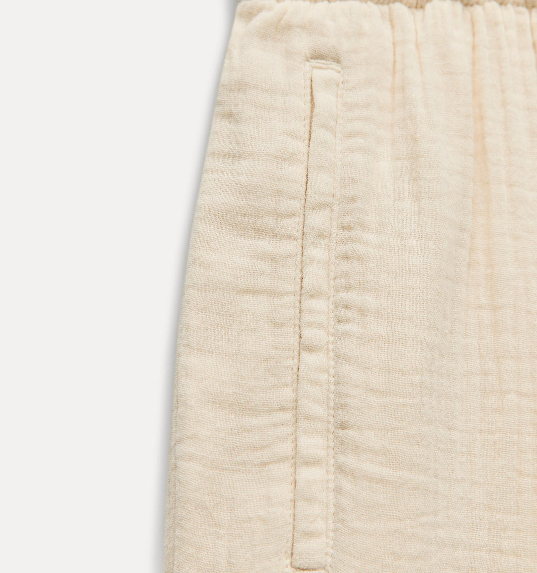 Moudda ZARA - Pantalon jambe large froissé taille élastique - Tunisie 1