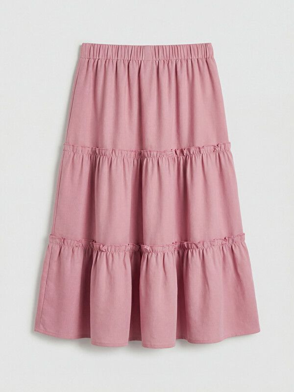 Moudda LC Waikiki - Jupe en tissu pour Fille couleur Rose poudré - Tunisie 2