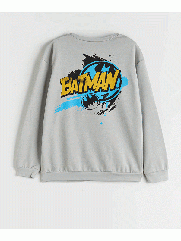 Moudda LC Waikiki - Sweatshirt en jersey sous licence Garçon Gris - Tunisie 5