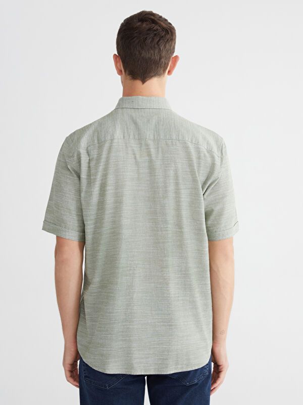 Moudda LC Waikiki - Chemise manches courtes en tissu pour Homme - Tunisie 4