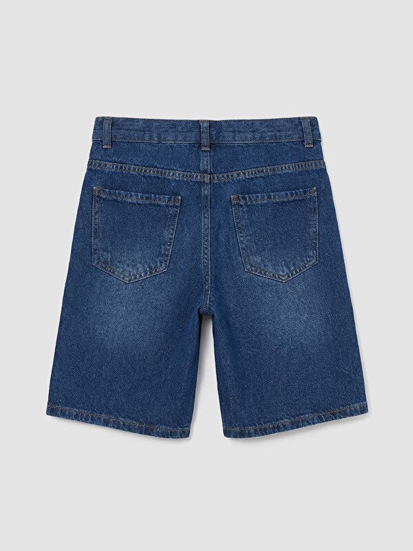 Moudda LC Waikiki - Bermuda en denim pour Garçon couleur Rodeo Bleu indigo moyen - Tunisie 2