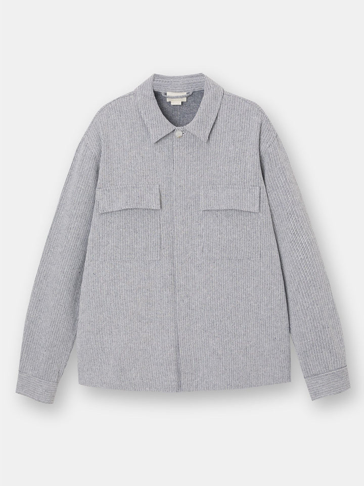 Moudda PULL & BEAR - Surchemise Blue Poches Tapeta - Tunisie 2
