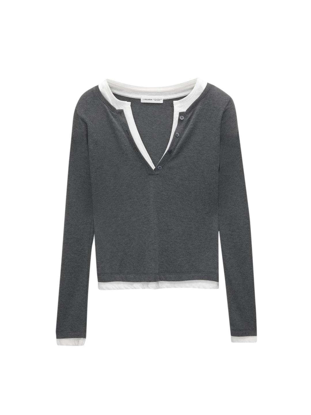 Moudda PULL & BEAR - T-Shirt Manches Longues - Double Tissu - Tunisie 1