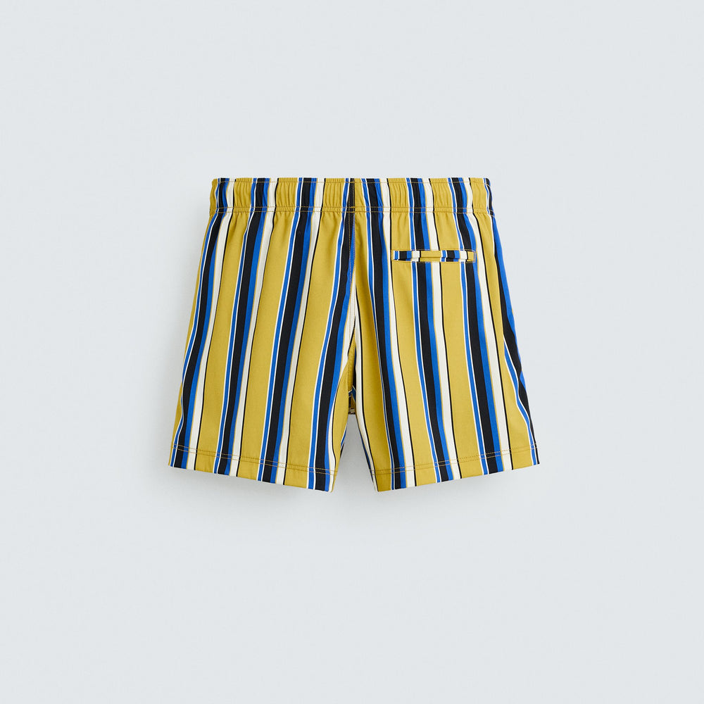 Moudda ZARA - Maillot de Bain - Multi-rayures & Contraste (Marin) - Tunisie 2