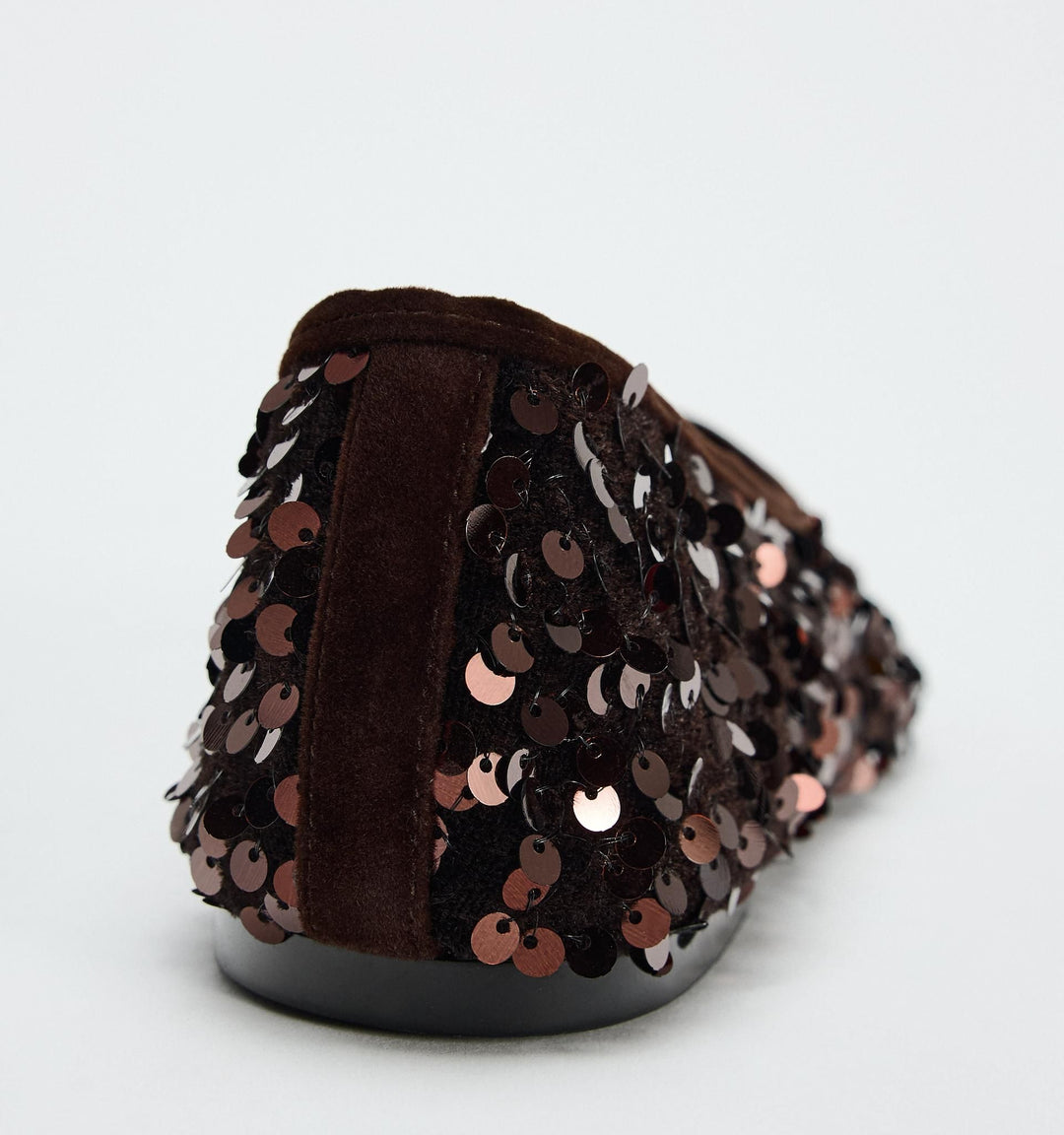 Moudda ZARA - Ballerines velours pailletées - Tunisie 2