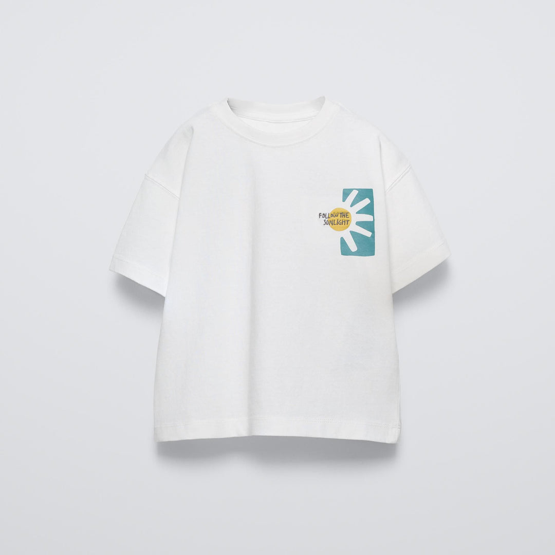 Moudda ZARA - T-shirt enfant logo devant dos + broderie - Tunisie 1