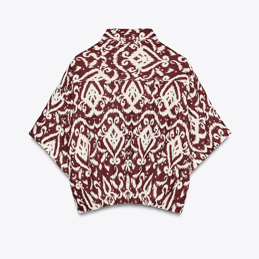 Moudda ZARA - Ensemble Chemise Cropped - Col Chemisier - Tunisie 2