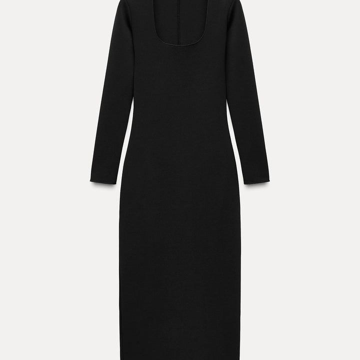Moudda ZARA - Robe Longue Manches Longues Sculptante - Tunisie 1