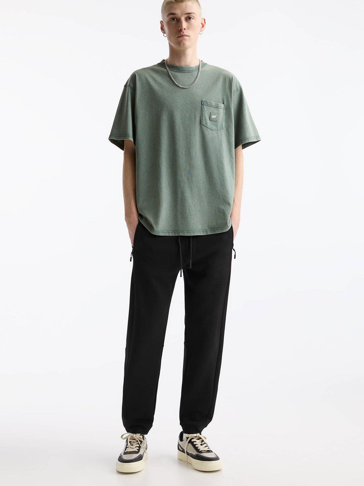 Moudda PULL & BEAR - Pantalon Jogging Piqué Tech - Tunisie 8