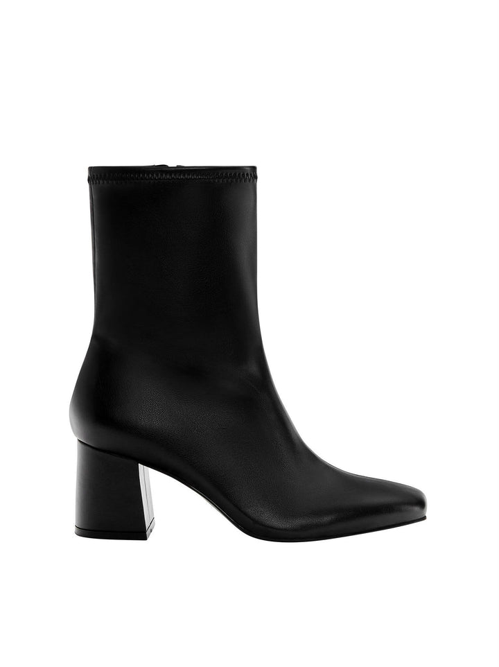 Moudda PULL & BEAR - Bottines à Talon Basiques - Tunisie 4