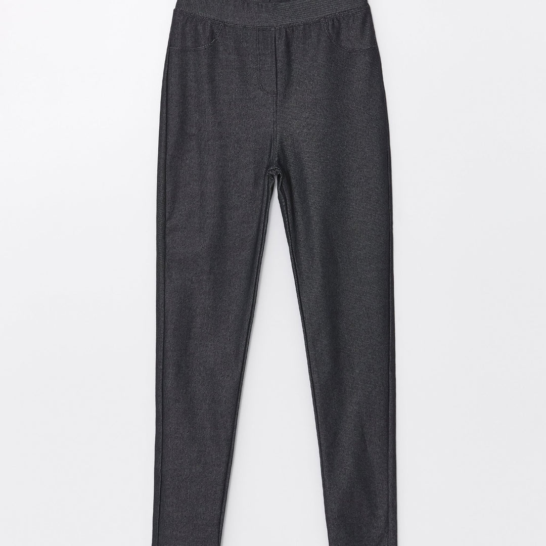 Moudda LC Waikiki - Pantalon jersey basique Fille Marine - Tunisie 1