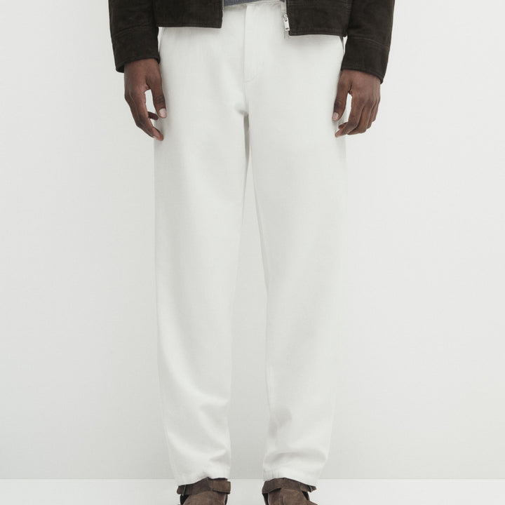 Moudda Massimo Dutti - Pantalon coton-lin, poche latérale - Tunisie 8