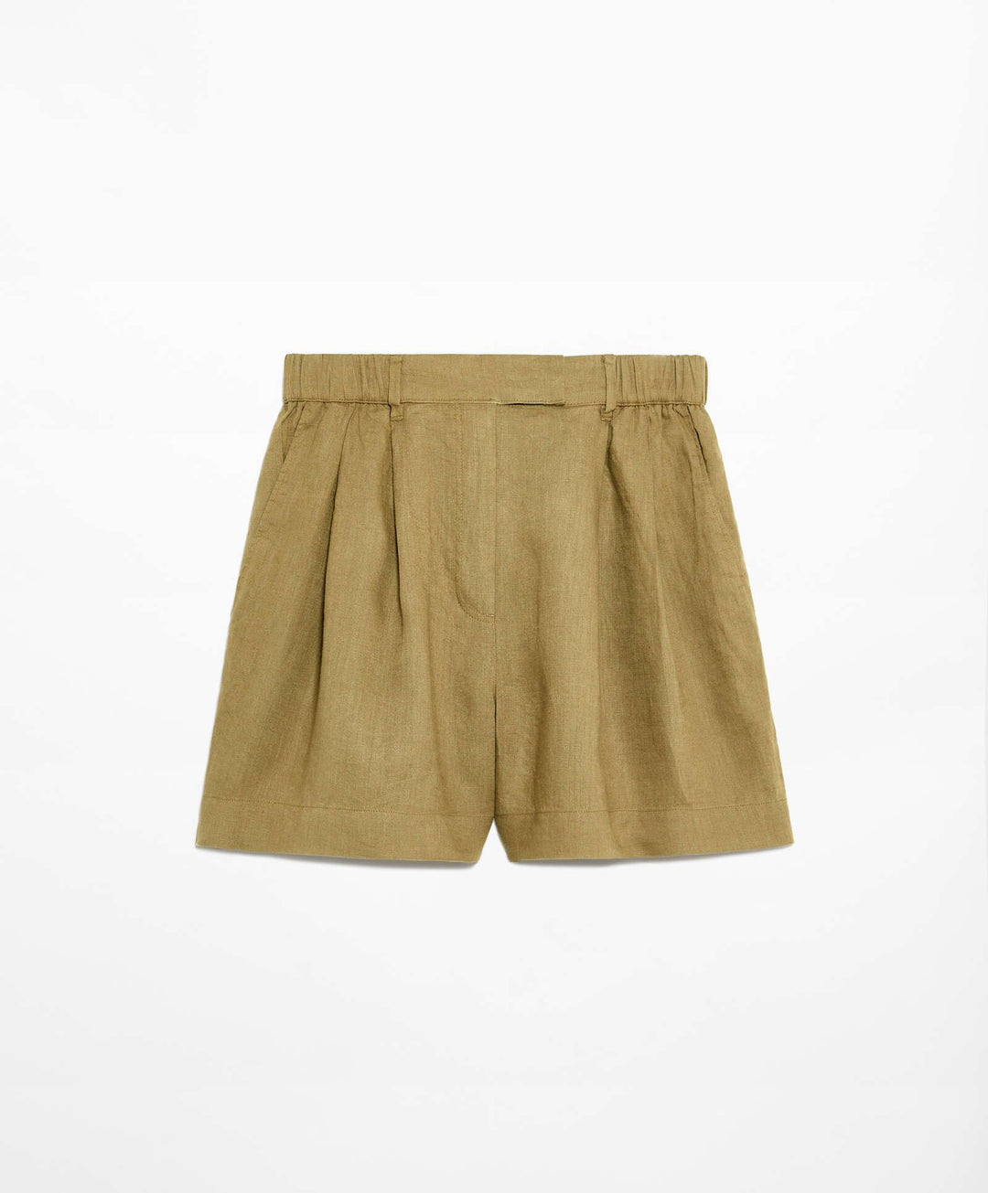 Moudda Oysho - Short 100% Lin Coupe Tailleur Taille Haute - Tunisie 7