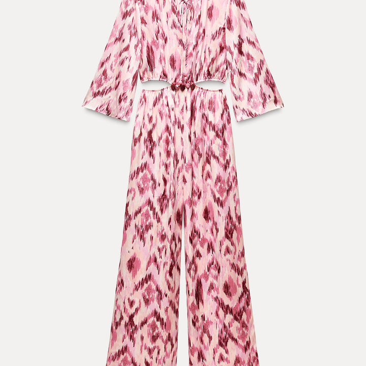 Moudda ZARA - Combinaison imprimée découpe pierres - Tunisie 1