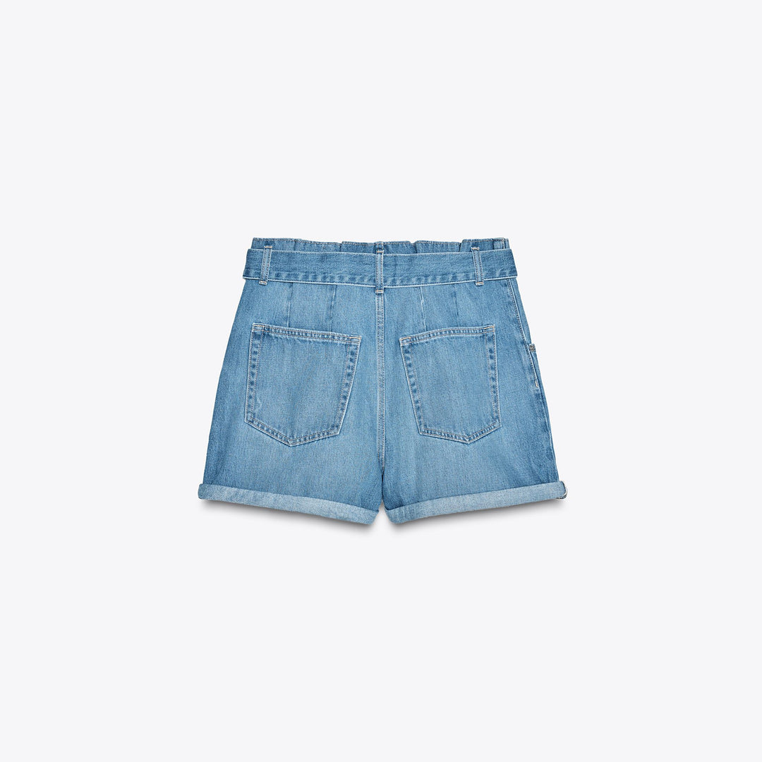 Moudda ZARA - Bermuda Paperbag - Taille Haute - Tunisie 2