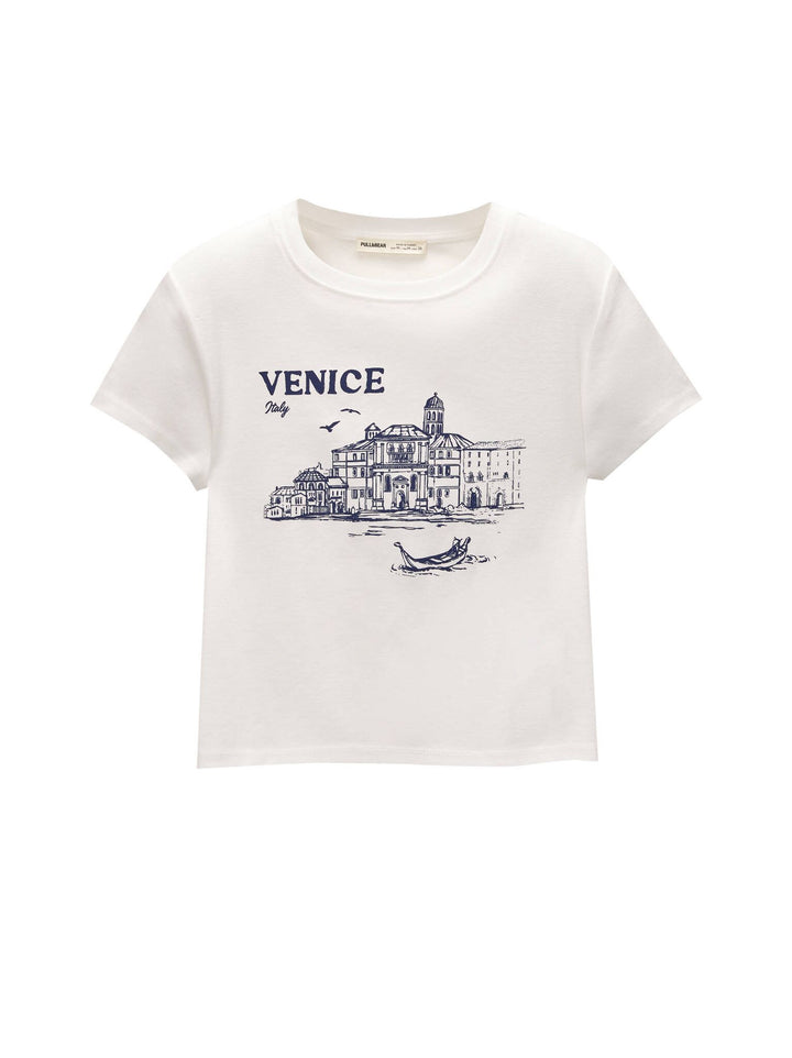 Moudda PULL & BEAR - Body Graphique Villes Ligne - Tunisie 4