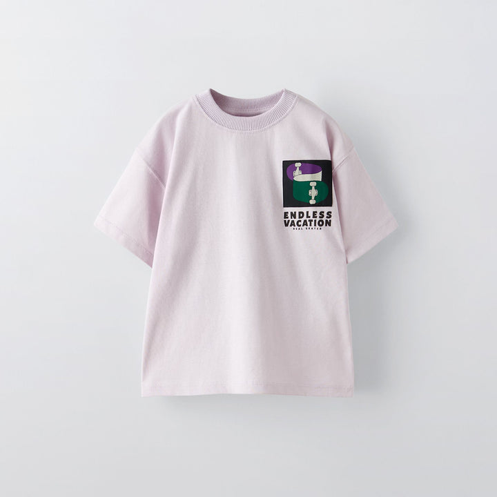 Moudda ZARA - T-shirt enfant imprimé skate, patch - Tunisie 1