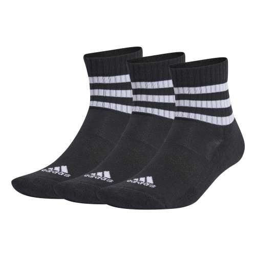 Moudda Adidas - Chaussettes basses molletonnées 3 bandes Sportswear (3 paires) - Tunisie 1