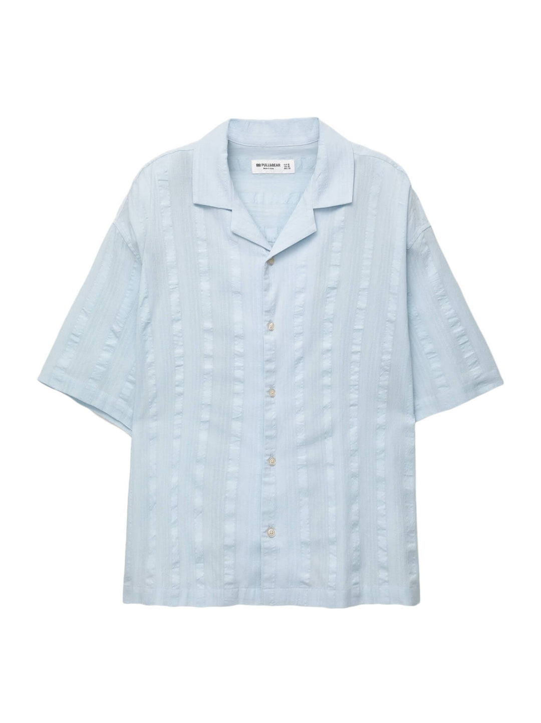 Moudda PULL & BEAR - Chemise - Bleu Clair & Froissée - Tunisie 1