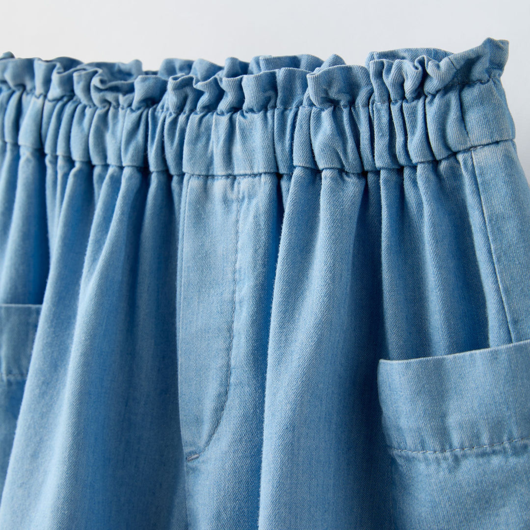 Moudda ZARA - Short jean chambray tropicaux - Tunisie 3