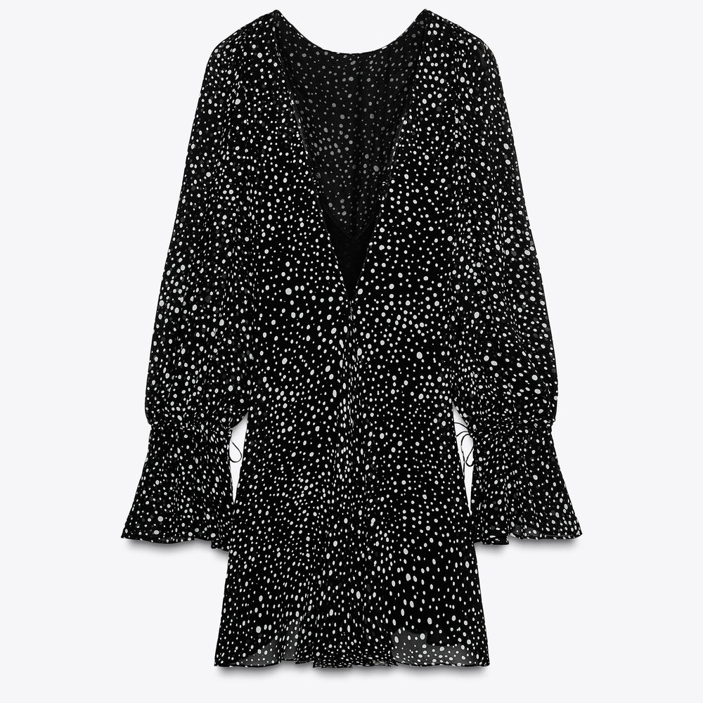 Moudda ZARA - Robe Mini - Pois & Jupe Volume - Tunisie 2