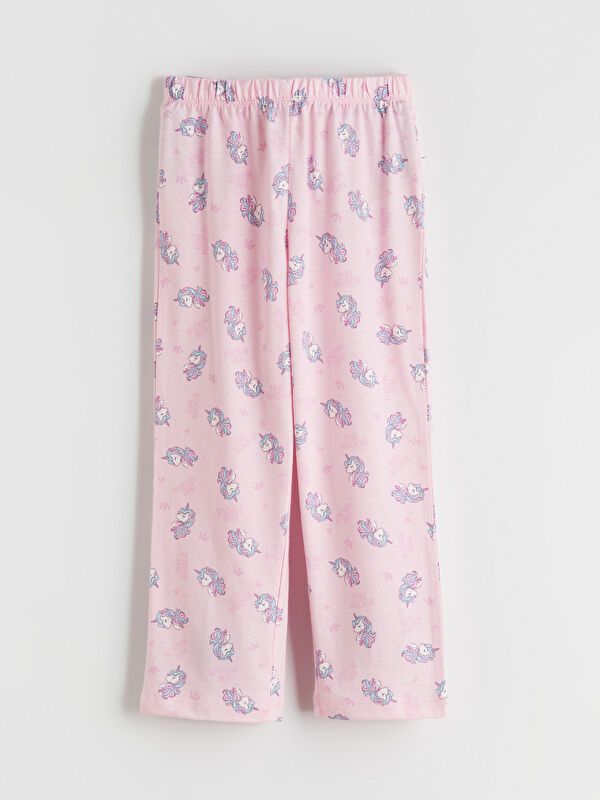 Moudda LC Waikiki - Pyjama manches longues en jersey mi-saison pour Fille - Tunisie 5