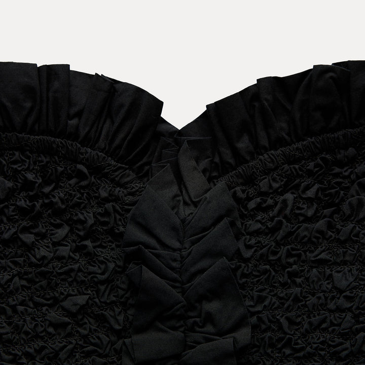 Moudda ZARA - Top popeline fines bretelles élastiques - Tunisie 3