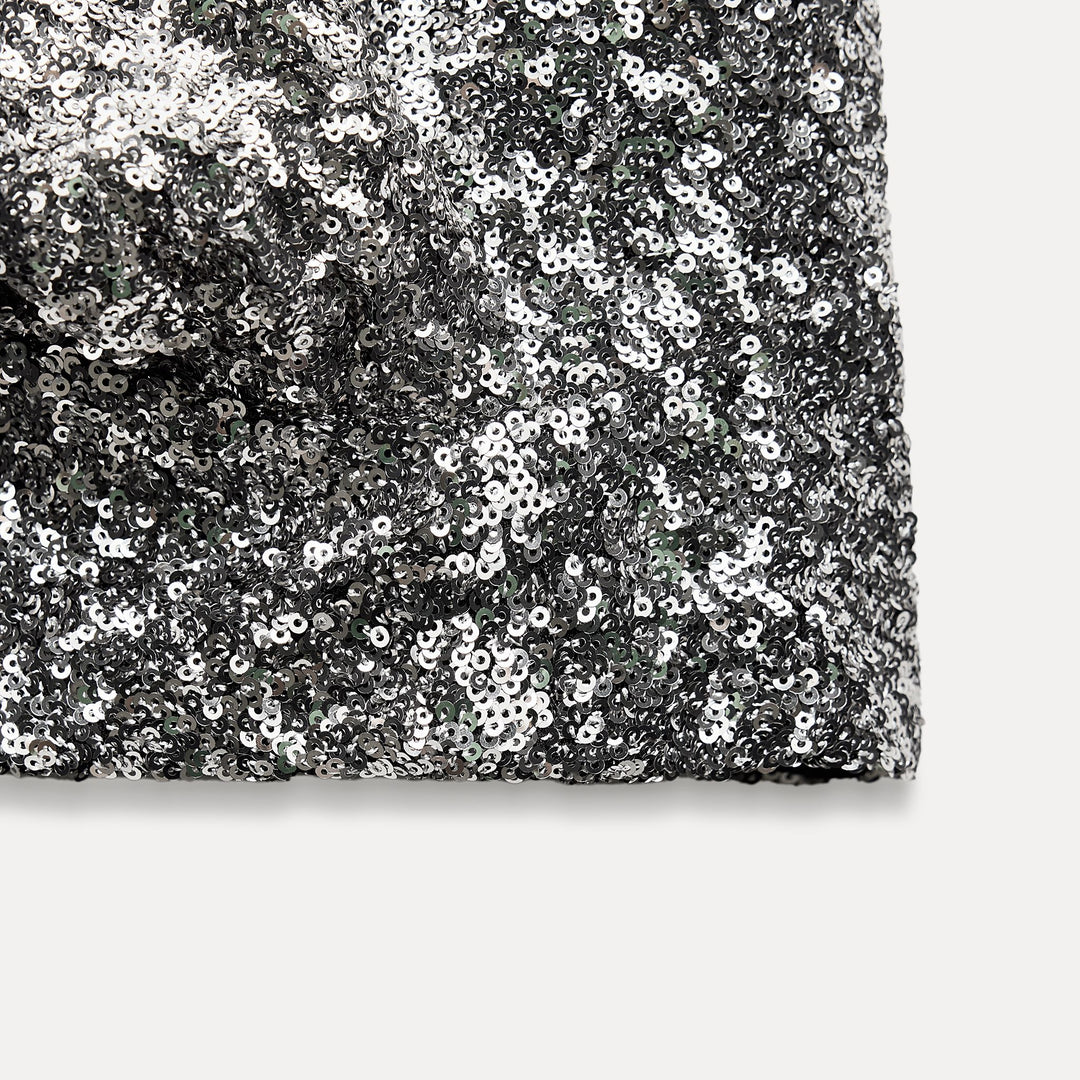 Moudda ZARA - Top Dos Nu Croisé à Séquins - Tunisie 4